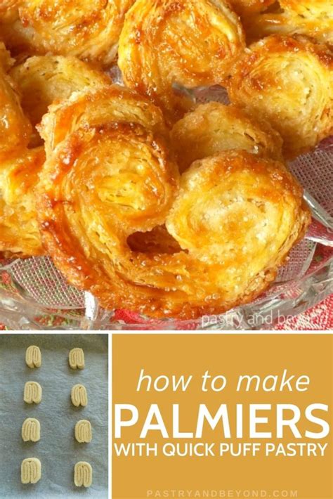French Palmiers with Quick Puff Pastry - Pastry & Beyond