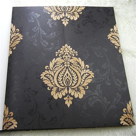 Black And Gold Damask Background - bmp-story