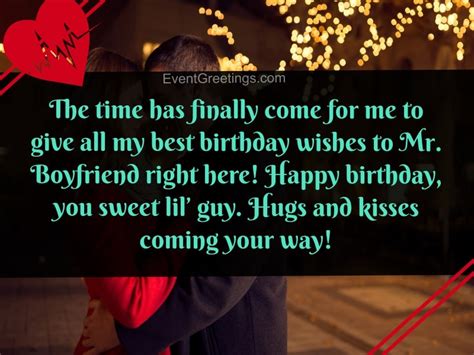 Funny Birthday Wishes For boyfriend - Cute Birthday Wishes For Boyfriend