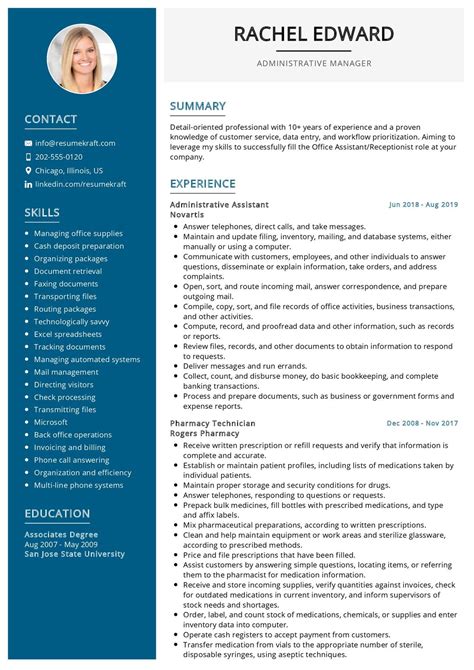 Administrative Manager Resume Sample 2021 | Writing Guide & Tips ...