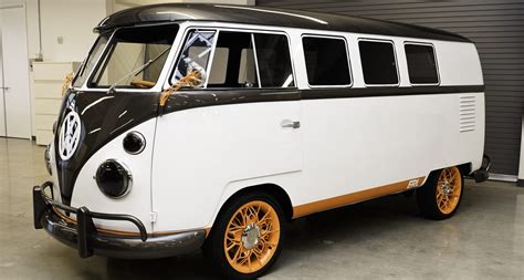 VW unveils beautiful Type 2 electric conversion microbus | Electrek