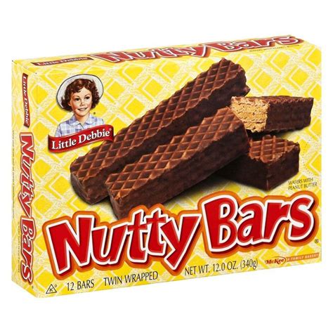 Little Debbie Nutty Bars - 12ct | Nutty bars, Little debbie snack cakes, Debbie snacks