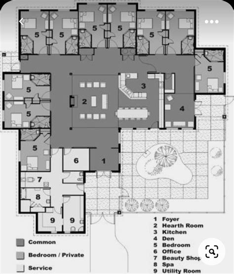 nursing home room layout - Anton Mintz