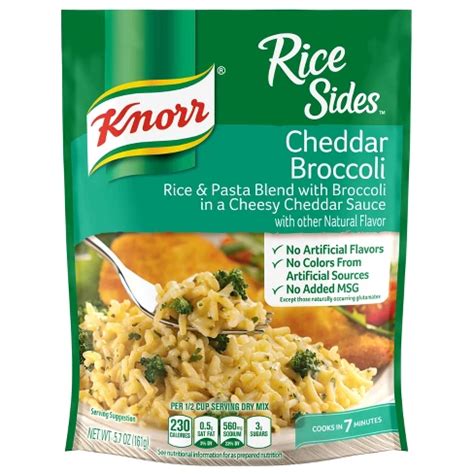 Knorr® Sides Cheddar Broccoli Rice - 5.7oz : Target