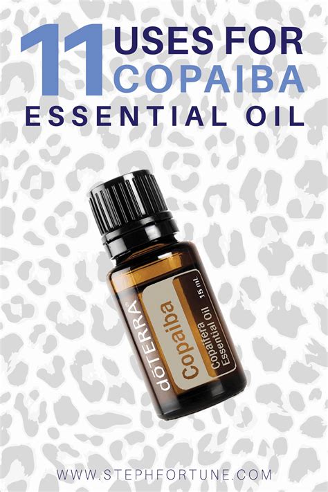 11 Uses for doTERRA Copaiba Essential Oil | Copaiba essential oil ...