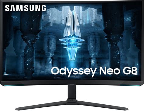 Samsung 32" Odyssey Neo G8 Curved 4K UHD FreeSync Premium Pro & G-Sync ...