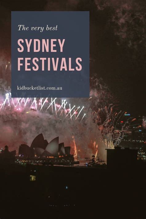 The Best Sydney Festivals with Kids - The Kid Bucket List