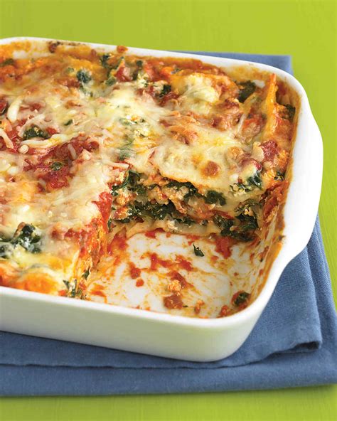 Spinach and Prosciutto Lasagna Recipe & Video | Martha Stewart