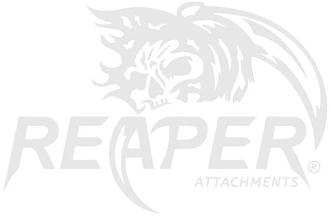 white logo Vector file | Reaper Attachments