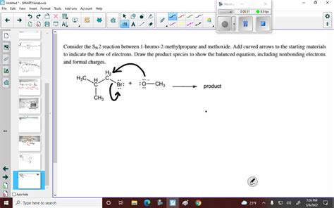 SOLVED: Consider the S2 reaction between bromo-2-methylpropane and ...