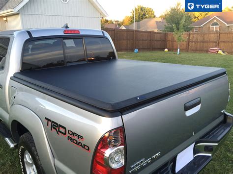 TYGER Tri-Fold For 2005-2015 Toyota Tacoma 5ft/60in Short Bed Tonneau ...