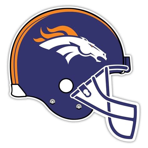 Denver Broncos 4 vinyl sticker printed vinyl decal - AG Design