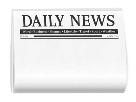 Blank Newspaper Headline Template Stock Photos, Pictures & Royalty-Free ...