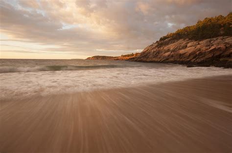 Sunrise on Sand Beach Photograph by Ed Lowe | Fine Art America