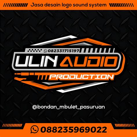 Logo Sound System Vector Png . | Desain logo, Desain, Identitas merek