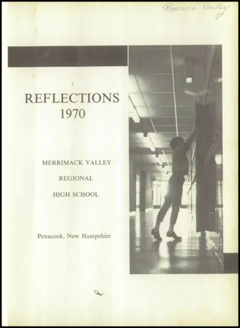 Explore 1970 Merrimack Valley High School Yearbook, Penacook NH ...