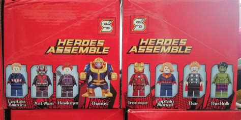 Avengers Assemble! (Box of 16 Mini figures), Hobbies & Toys ...