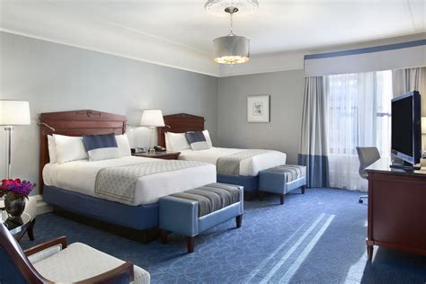 Renovated Deluxe Room with two double beds, at The Fairmont Copley Plaza, Boston #hotel | Boston ...