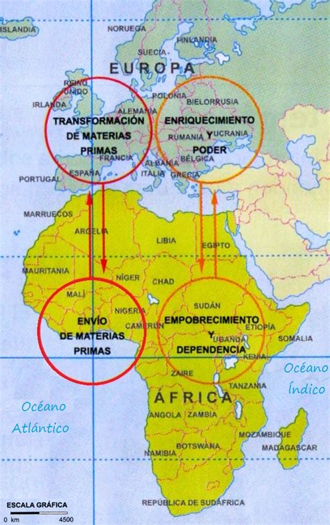 Mapa del colonialismo europeo en África | Social Hizo