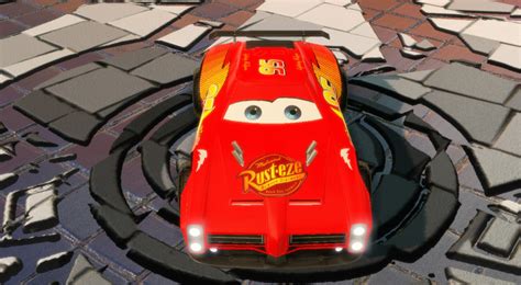 LIGHTNING MCQUEEN DECAL FOR DOMINUS – Rocket League Mods