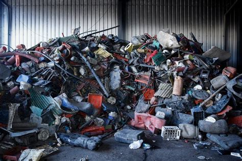 Trash piles editorial stock image. Image of objects, environmental ...