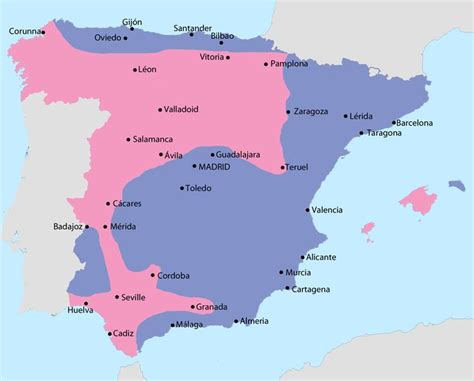 Map of the Spanish Civil War in September 1936 - Spanish Civil War - Wikipedia | Civil war ...