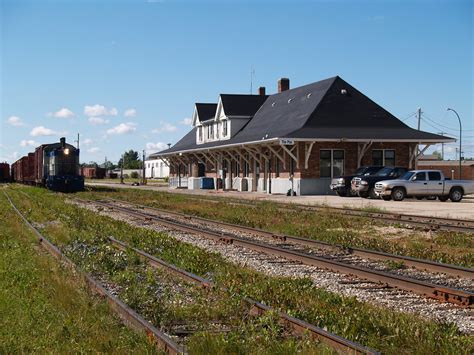 Railway station, The Pas, Manitoba, Canada (with an OmniTR… | Flickr