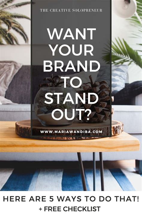 5 ways to make your brand stand out | Blog planning, Business branding, Build your brand