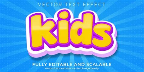 Kid font Vectors & Illustrations for Free Download | Freepik