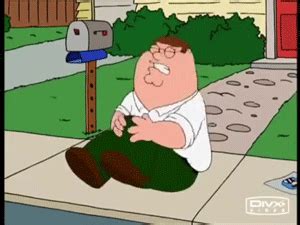 Peter Griffin hurts his knee [gif] by BlutenderTod on DeviantArt