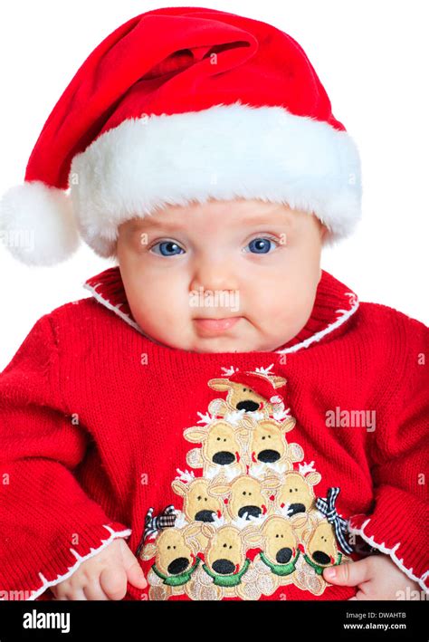Red and white santa claus hat hi-res stock photography and images - Alamy