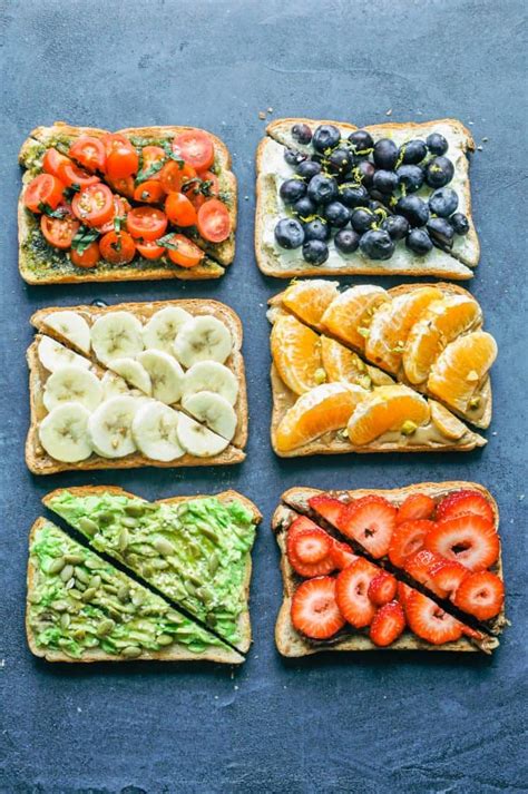 6 Kinds of Toast! - This Healthy Table