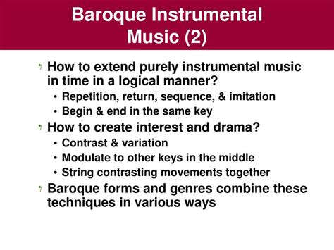 PPT - Chapter 9 Baroque Instrumental Music PowerPoint Presentation, free download - ID:206550