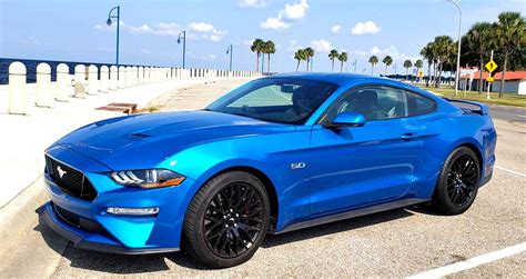 2019 Ford Mustang GT in Velocity Blue