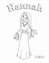 Hannah Coloring Page At GetColoringscom  Free Printable Colorings sketch template