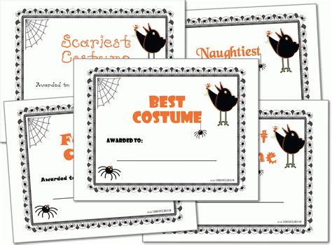 Halloween Certificate Template – Xfanzexpo.com