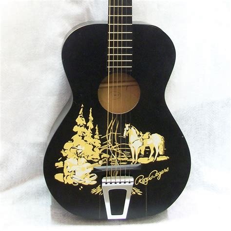 Roy Rogers Black Face Guitar | Flatwater Toys