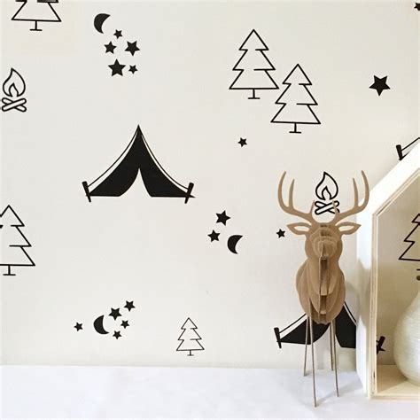 Camping Vinyl Wall Decals – Cutouts Canada