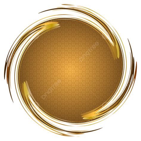 Circle Gold Frame Vector PNG Images, Circle Gold Frame, Circle, Gold, Circle Gold PNG Image For ...