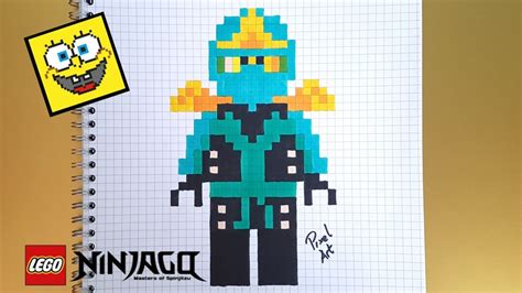 Pixel Art Ninjago Kai