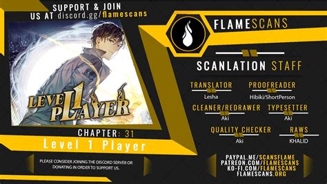 Level 1 Player - Chapter 31 – Flame Scans : r/manga