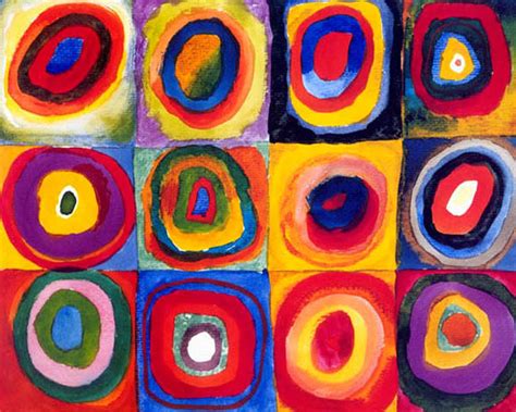 Miss M's Art Room: 2nd Grade Oil Pastel Kandinsky Circles