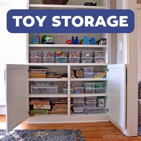 Toy Storage - Days With Grey