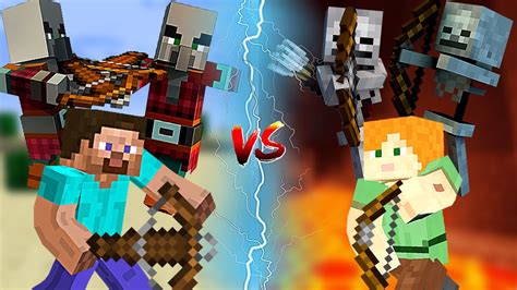 Minecraft Bow vs Crossbow in Hindi - YouTube