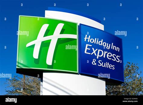 Holiday Inn Express sign, USA Stock Photo - Alamy