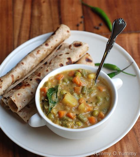 Kerala Vegetable Curry with Coconut Milk | Yummy O Yummy