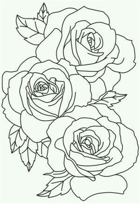 Awesome Flower Tattoos Ideas For Valentines Day 08 | Rose outline tattoo, Flower outline tattoo ...