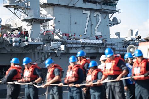 Carrier Strike Group 12 Completes Fueling At Sea > United States Navy ...