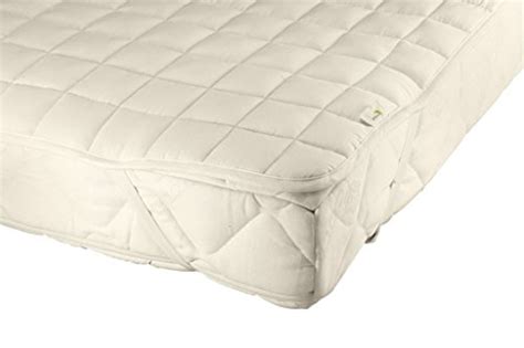 Crib Mattress Pad. Greenbuds Organic Cotton/Wool Quilted Crib Mattress ...