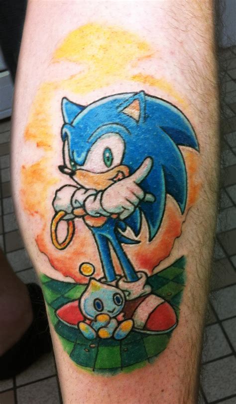 Sonic tattoo by Greg0s on DeviantArt